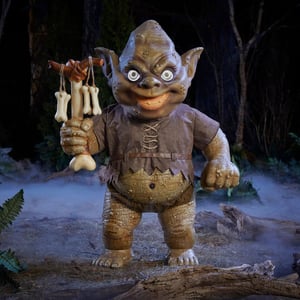 Track Stock of 3.5 FT Wicked Woods Animated LED Baby Troll