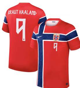 Track Stock of Erling Haaland Norway National Team Nike 2026 Home