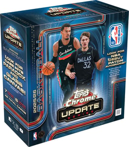 Track Stock of 2025-26 Topps Chrome Updates Basketball - Mega Box Track Stock of 2025-26 Topps Chrome Updates Basketball - Mega Box