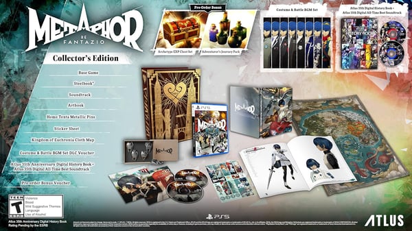 Metaphor: ReFantazio Collector's Edition - PlayStation  Restock Notifications
