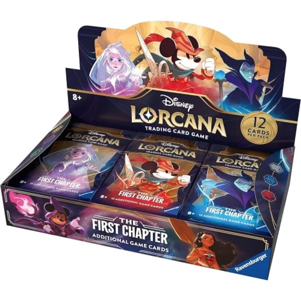 Disney Lorcana First Chapter Booster Pack Display Restock Notifications