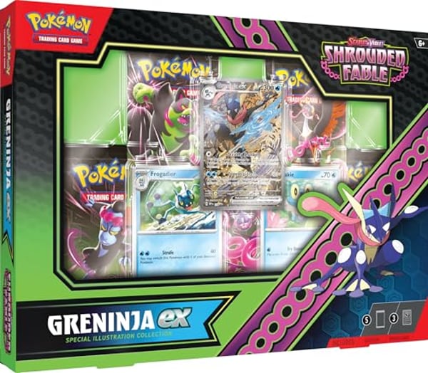 Pokemon Scarlet & Violet Shrouded Fable Greninja Restock Notifications