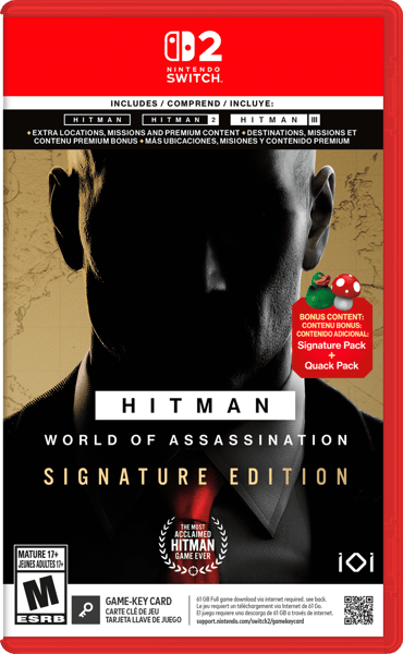 Hitman World of Assassination - Nintendo Switch 2 Restock Notifications