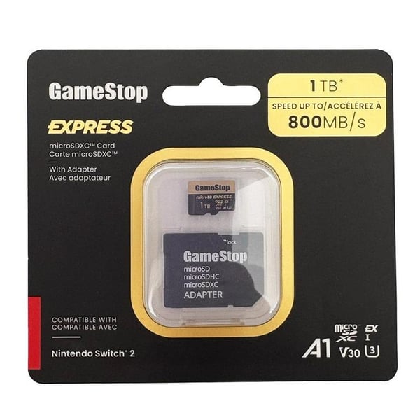 GameStop 1TB Micro SD Card for Nintendo Switch 2 Restock Notifications