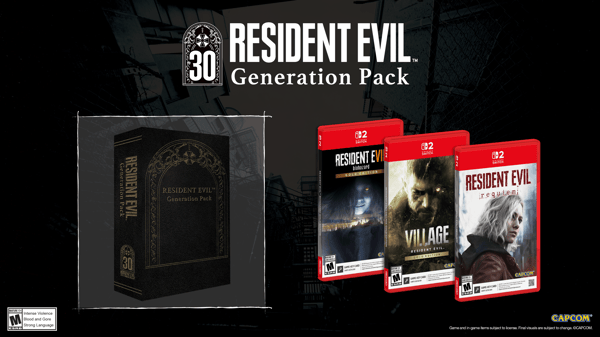 Resident Evil Generation Pack - Nintendo Switch 2 Restock Notifications