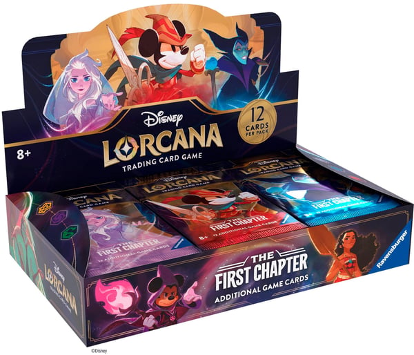 Disney Lorcana First Chapter Booster Pack Display Restock Notifications