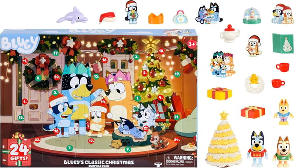 Bluey's Exclusive Advent Calendar Pack Restock Notifications
