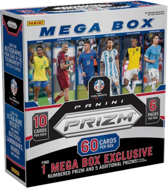 2024 Panini Prizm Copa America Soccer Mega Box Restock Notifications