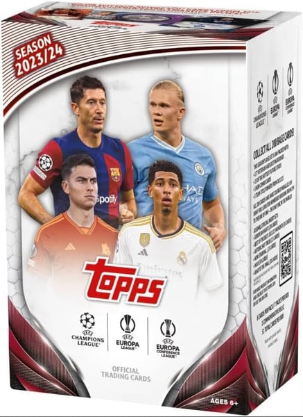 2023/24 Topps UEFA Club Competitions Value Box Restock Notifications