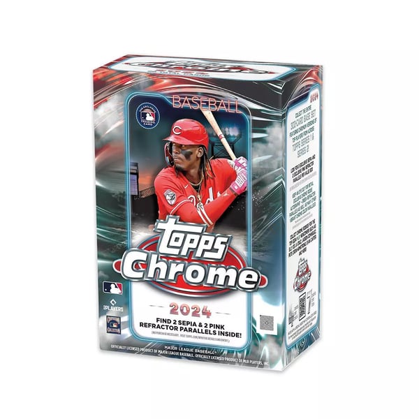 2024 MLB Topps Chrome Baseball Value Box Restock Notifications