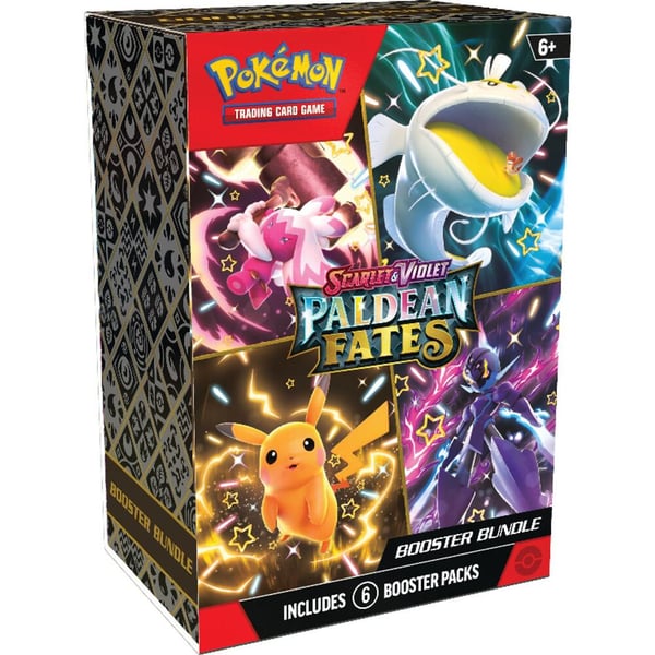 Pokemon Scarlet and Violet Paldean Fates Booster Bundle Restock Notifications