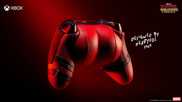 Deadpool Wolverine Cheeky Xbox Controller Restock Notifications