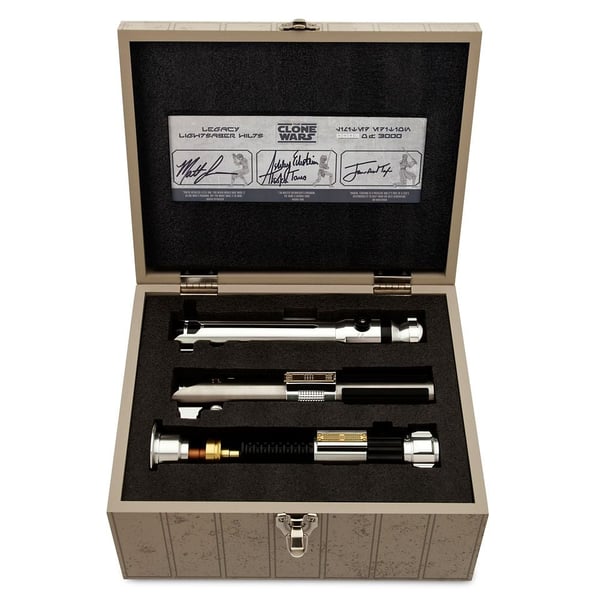 Star Wars: The Clone Wars Lightsaber Hilt Set D23 Restock Notifications