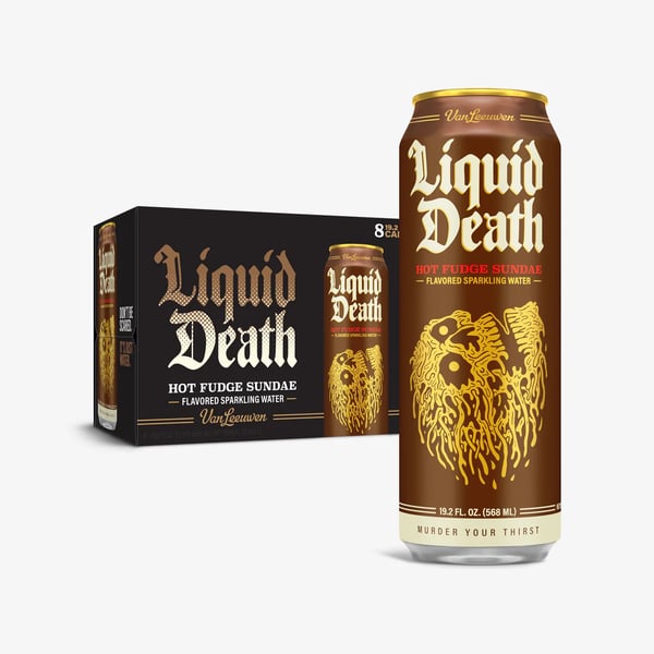Liquid Death x Van Leeuwen Hot Fudge Sundae Restock Notifications