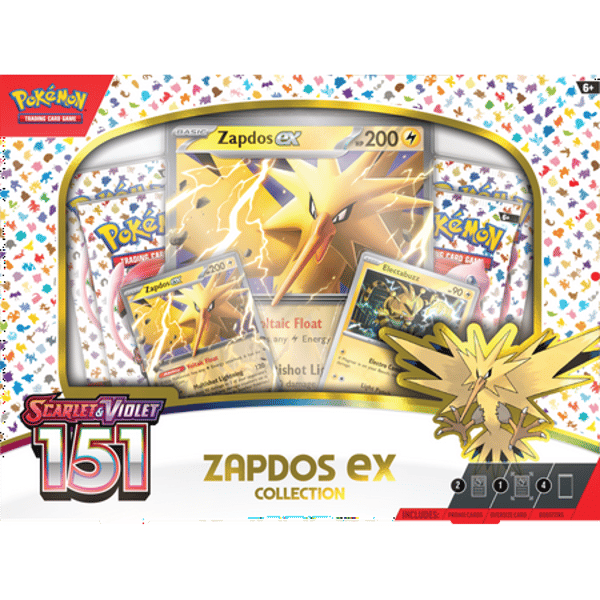 Pokemon Scarlet & Violet 3.5 Pokemon 151 Zapdos Ex Box Restock Notifications