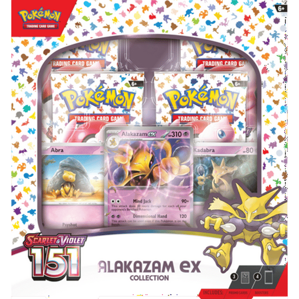 Pokemon Scarlet & Violet 151 - Alakazam Ex Box Restock Notifications