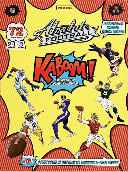 2024 Panini Absolute Football Kaboom Countdown Calendar Restock Notifications
