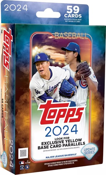 2024 Topps Baseball Updates Hanger Box Restock Notifications