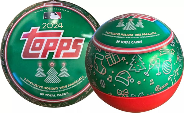 2024 Topps Baseball Holiday MLB Tin Restock Notifications
