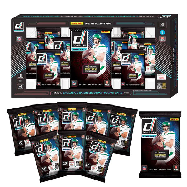 Panini 2024 Donruss NFL Trading Card Bundle Restock Notifications