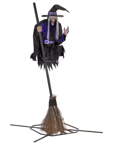 12 ft Animated Hovering Witch Animatronic Restock Notifications