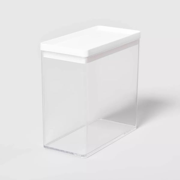12.6c Tall Rectangle Plastic ETB Storage Container Restock Notifications