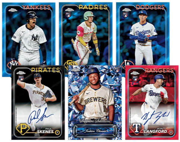 2024 Topps Chrome Updates Baseball Sapphire Restock Notifications
