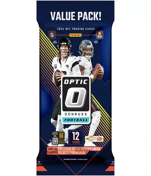 2024 Panini Donruss Optic Football NFL Fat Pack Restock Notifications