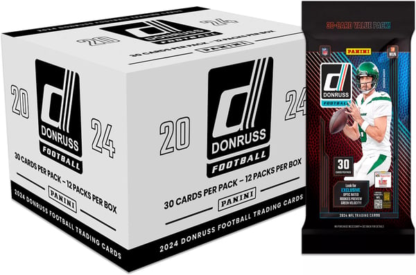 2024 Panini Donruss Football NFL Fat Pack Box Restock Notifications