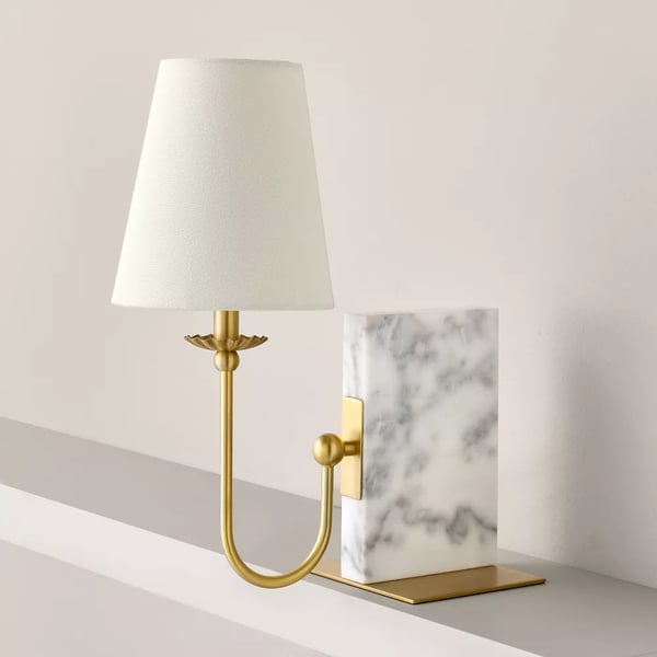 Marble Book Shelf Lamp Hearth & Hand with Magnolia Restock Notifications