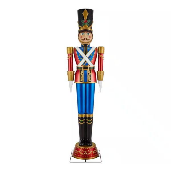 8 ft. Giant -Sized Animated LED Toy Soldier Restock Notifications