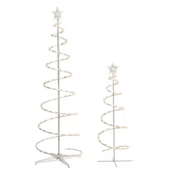 2-Piece LED Spiral Trees Restock Notifications