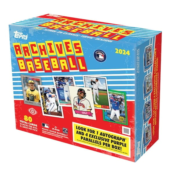 2024 Topps Archives Baseball Hobby Collector's Box Restock Notifications