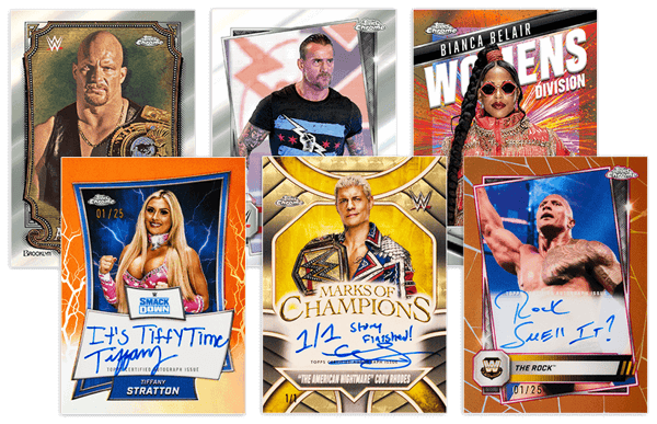 2025 Topps WWE Chrome Restock Notifications