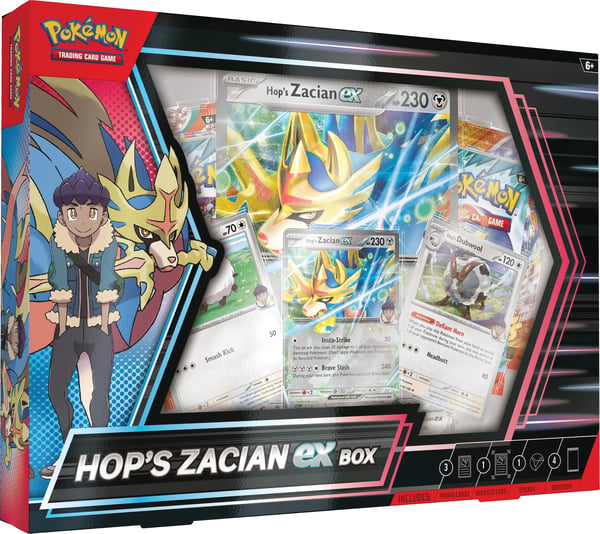Pokemon Hop's Zacian Ex Box Restock Notifications