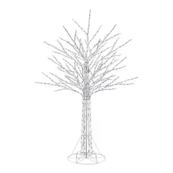 8 ft. Giant-Sized Bare Branch White LED Tree Restock Notifications