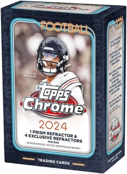 Topps Football Chrome Blaster Box Restock Notifications