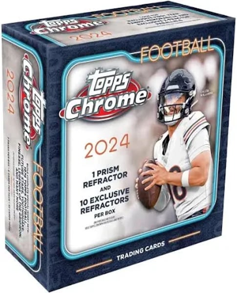 2024 Topps Football Chrome Mega Box Restock Notifications