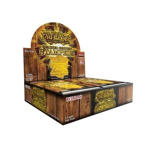 Yu-Gi-Oh! Quarter Century Stampede Foil Box Restock Notifications