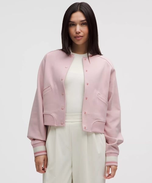 lululemon Snap-Front Collegiate Jacket Restock Notifications