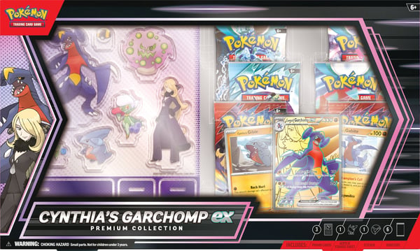 Pokemon Cynthias Garchomp ex Premium Collection Restock Notifications