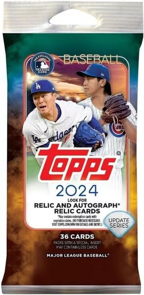2024 Topps Baseball Update Series Pack Restock Notifications