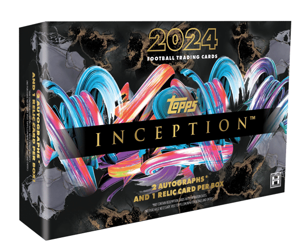 2024 Topps Inception Football Hobby Box Restock Notifications