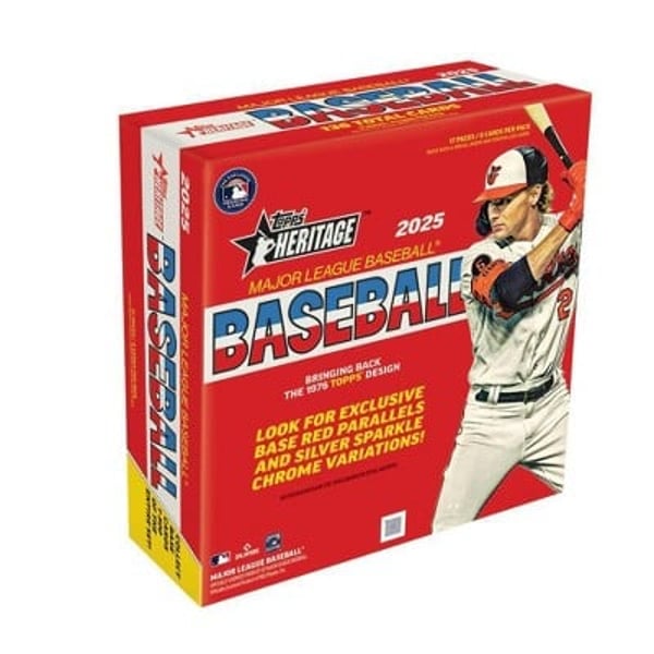 2025 Topps Heritage Baseball MLB Mega Box (Monster) Restock Notifications