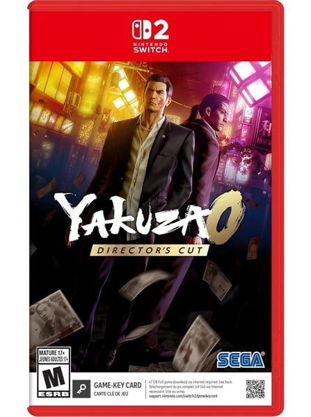 Yakuza 0: Directors Cut - Nintendo Switch 2 Restock Notifications