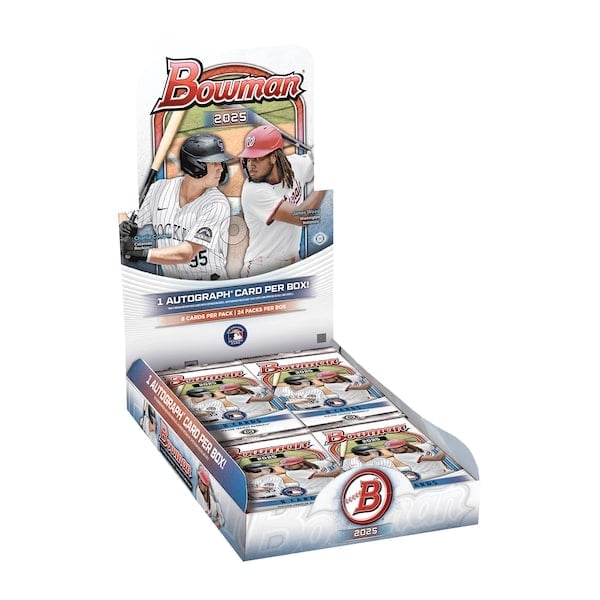 2025 Bowman Baseball Factory Sealed Hobby Box Restock Notifications