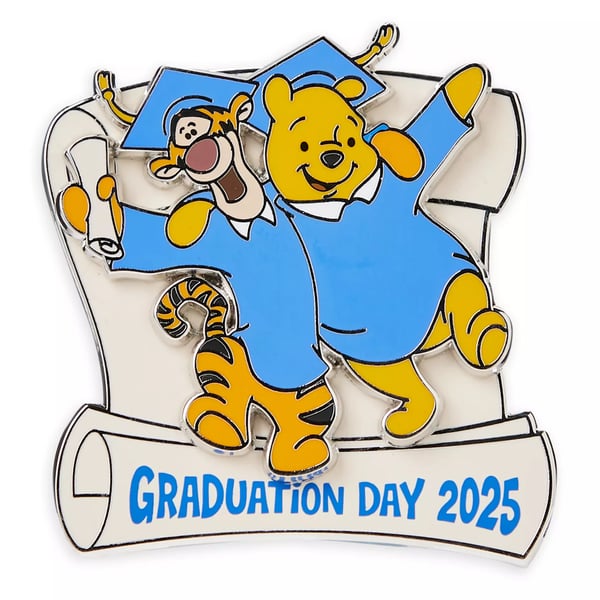 Winnie the Pooh and Tigger Graduation Day 2025 Pin  Restock Notifications