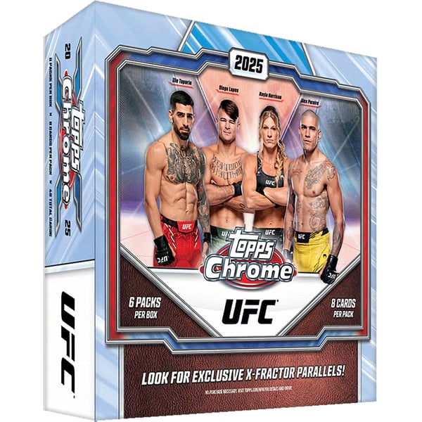 2025 Topps Chrome UFC Mega Box Restock Notifications