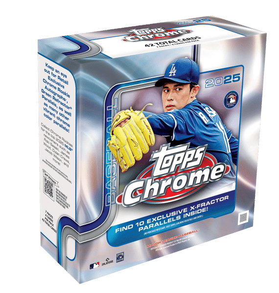 2025 Topps MLB Chrome Baseball - Mega Box Restock Notifications