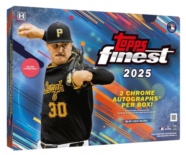 2025 Topps Finest Baseball Hobby Box Restock Notifications